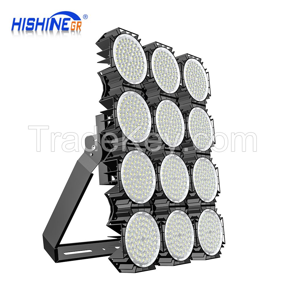 Hishine Group Stadium Lighting High Mast Playground 1300w LED Sports Light 160lm W