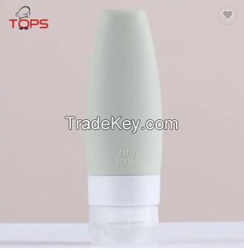 30ML /60ML Soft Touch Silicone Travel Split Bottle Set Cosmetics Split