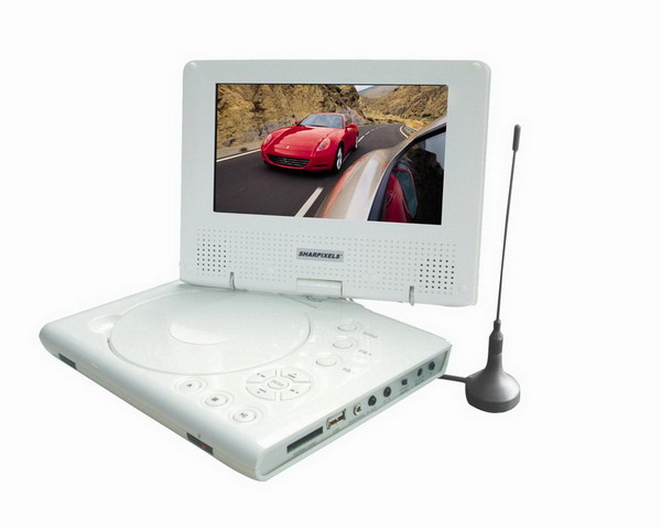 Offer 7" Portable DVD Player with TV Tuner