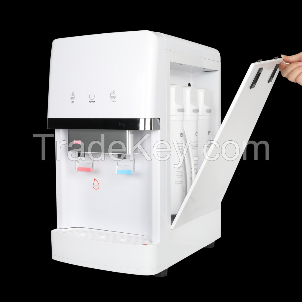 Wholesale price household dispenser and water purifier systems ro 5 stage water dispenser purifier hot and warm