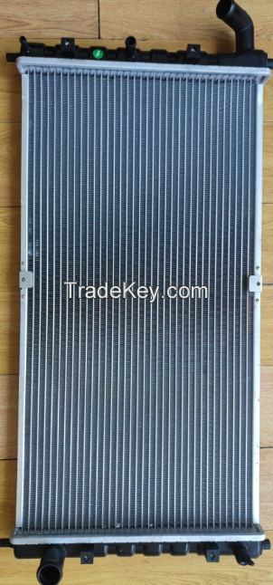 Automobile radiator assembly,