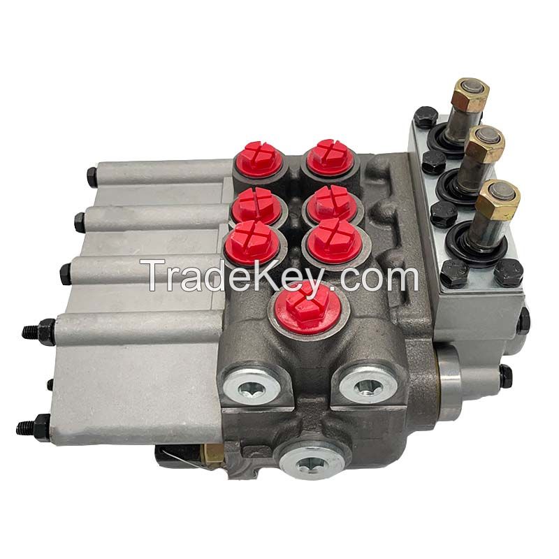 Directional Sectional Control Valve Hydraulic Distributor MÐ 80 3/ 1-222 MÐ 80 3/4-222 MÐ 80 3/ 1-444 ÐœÐ 80-4/ 1-222 ÐœÐ 80-4/4-222