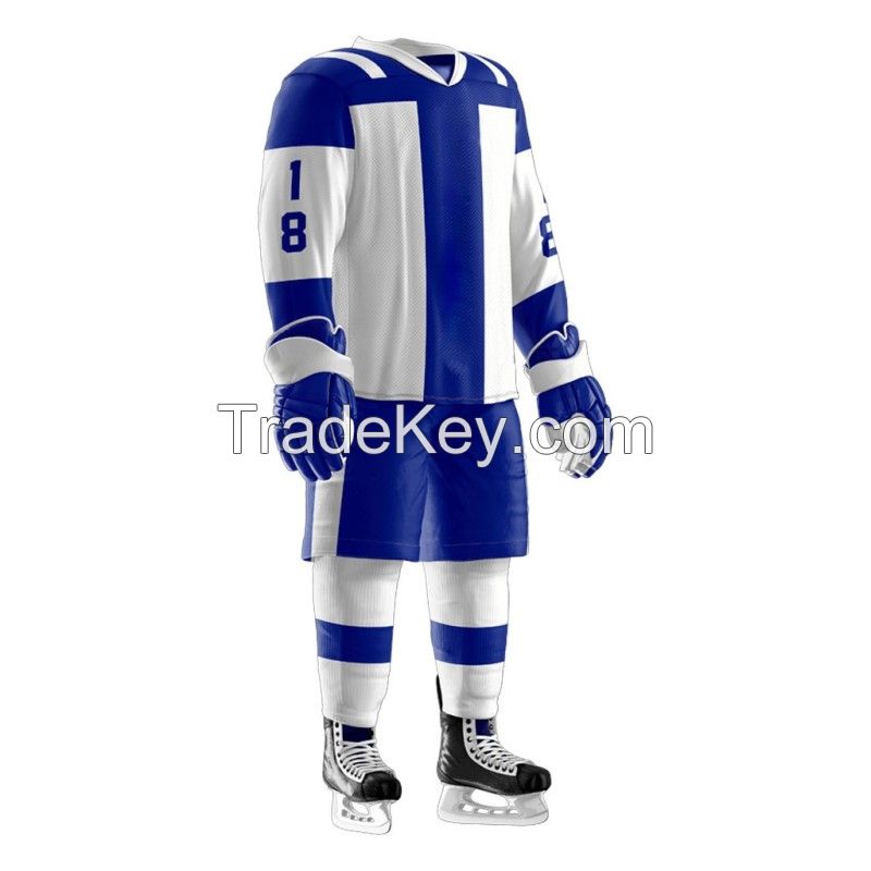 Fully Sublimated Customized ICE Hockey Jersey Wear
