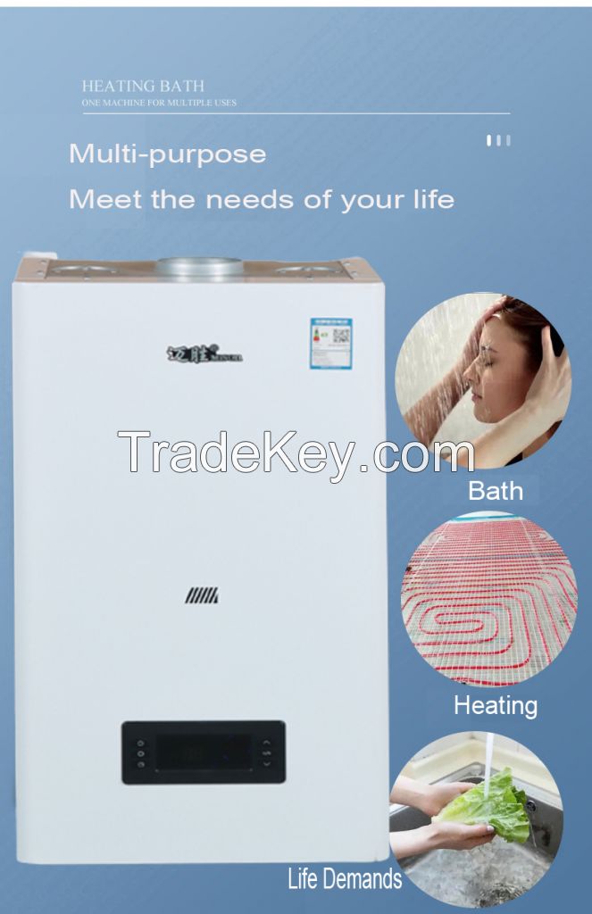 China Supplier high efficiency gas water heater wall mounted heating boiler MS-1 24/28/32/36/40 kw