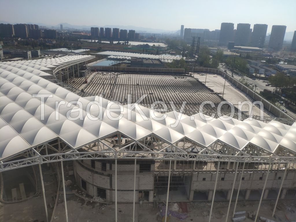 Newly design superior quality PTFE tensile membrane tensile structure