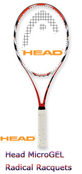 Head Microgel Radical Racquets