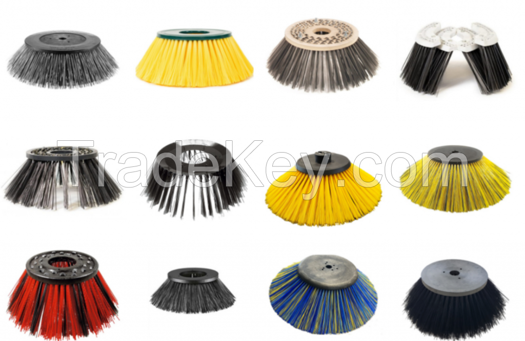 TENNANT/Johnston/Scarab/Hako Sweeper Brush Flat Steel Wires