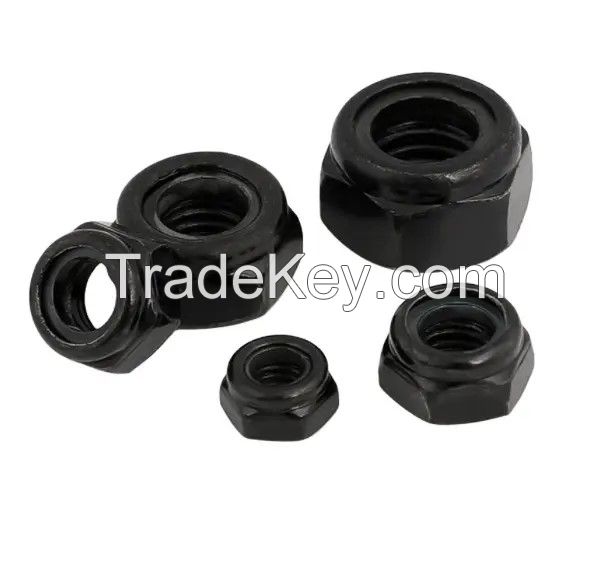 DIN985 Class 4 8 Nylon Insert Hex Lock Nuts