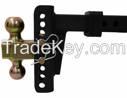Adjustable Trailer Hitch Ball Mount - Fits 2'' Receiver