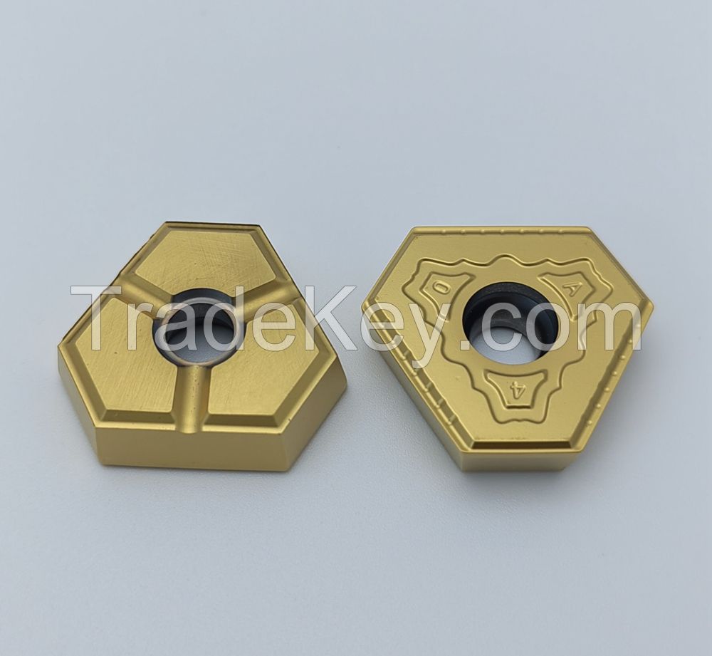 Deep Hole Drill Indexable Carbide Inserts Txn160408-L for Counterboring CVD Coated Drilling Insert