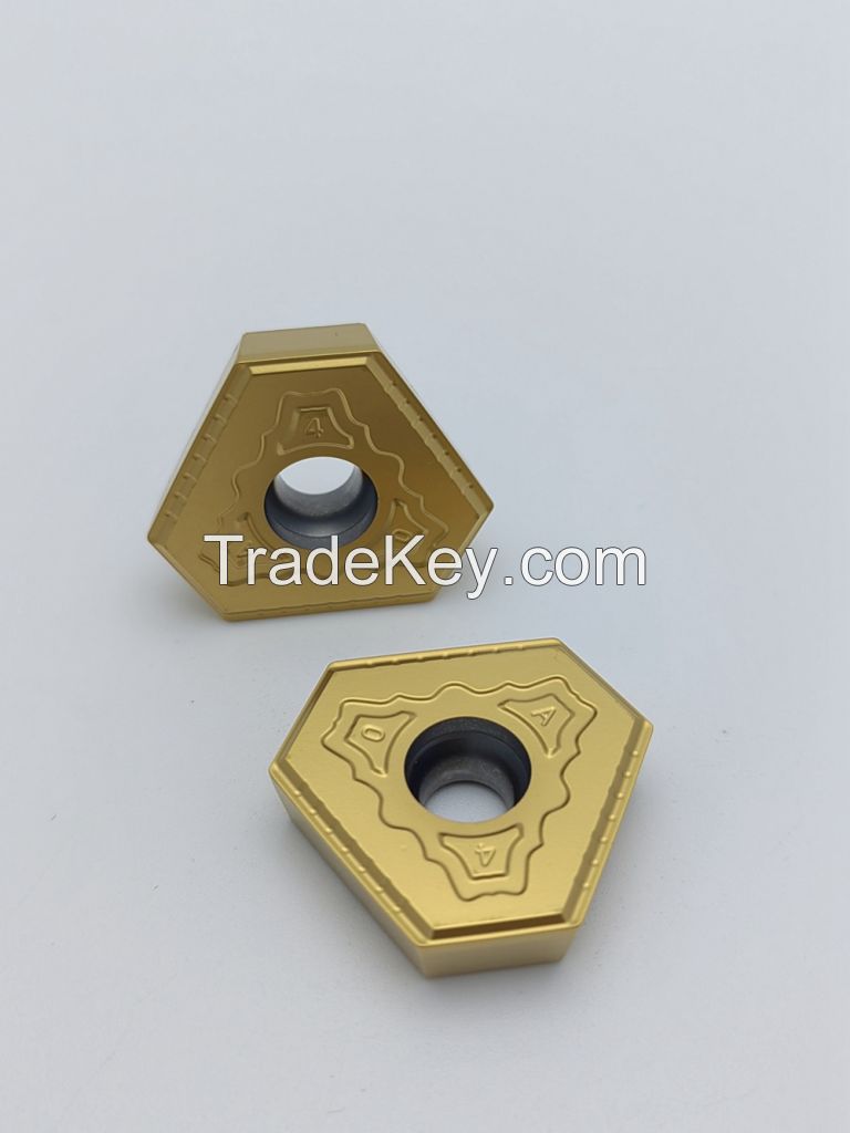 Deep Hole Drill Indexable Carbide Inserts Txn160408-L for Counterboring CVD Coated Drilling Insert