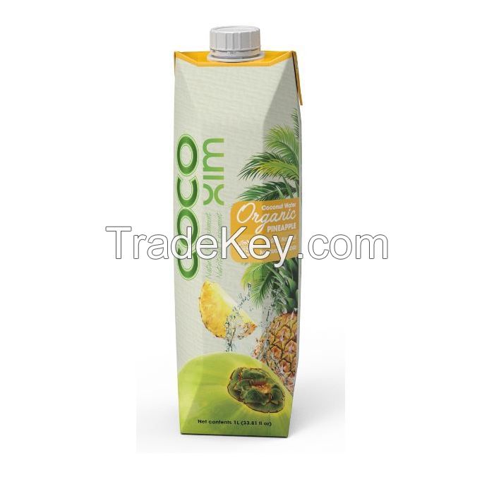 Selling Cocoxim Organic Coconut Water with Pineapple 1L