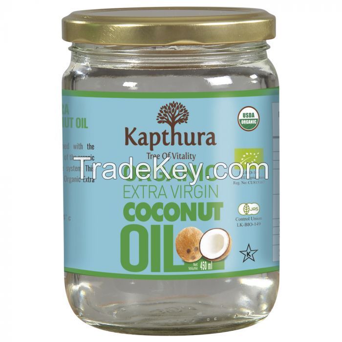 Selling Kapthura Organic Extra Virgin Coconut Oil 450ml