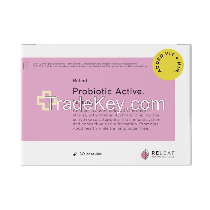 Selling Releaf Probiotic Active 12 Strain 30&apos;s