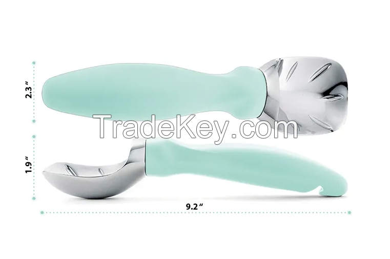 Hot Sell Heavy Duty Zinc Alloy Ice Cream Scoop With PP Handle