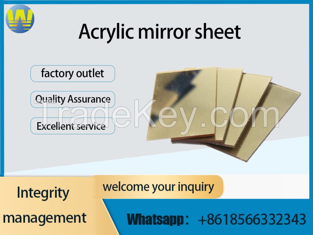 Acrylic mirror sheet