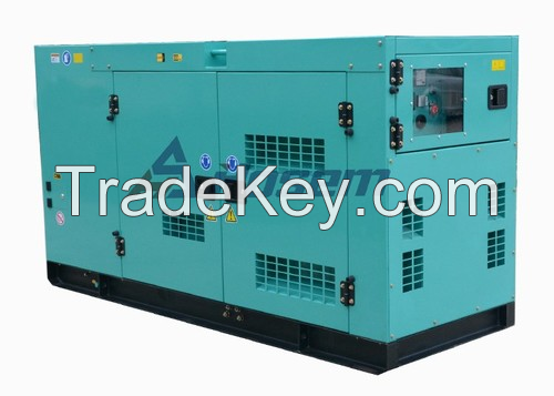 Silent Diesel Generator with Cummins Diesel Engine Model 4BTA3.9-G2 Rate Output 50kVA for Building