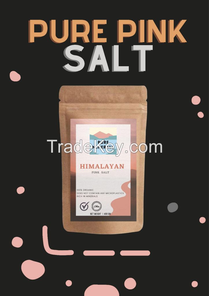 Pink himalaya salt