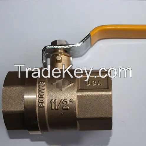 brass ball valve AB USA Female And Male Thread