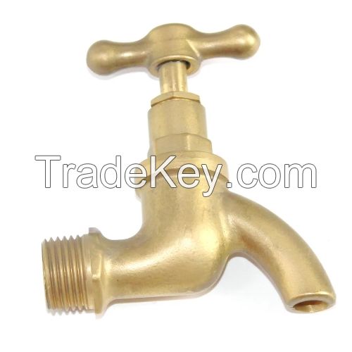 New desgin garden brass taps brass bibcock brass factory faucet bibcoc