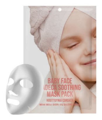 Baby Face Madeca Soothing Mask Pack [Houttuynia cordata]