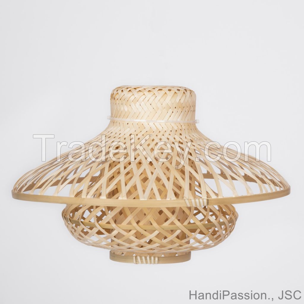 Bamboo Woven Celling Lamp Pendants Lampshade Home Decoration Lamp Shade