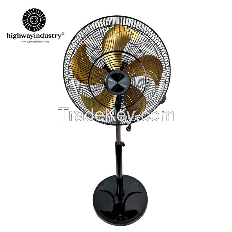 Highway 220V DC Motor 18 Inch PWM Speed Control Air Cooling Stand Fan