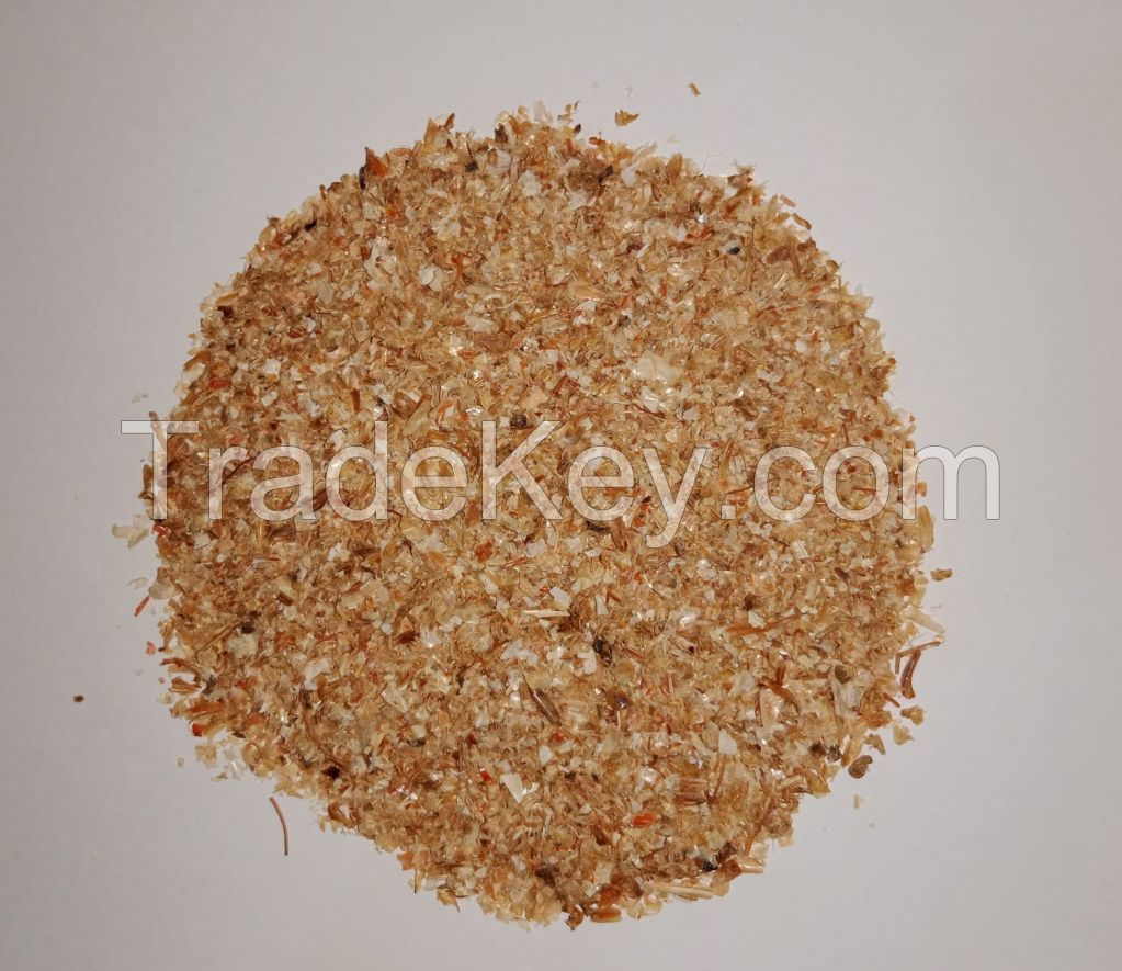 Dried shrimp shell for Chitin Chitosan Extraction