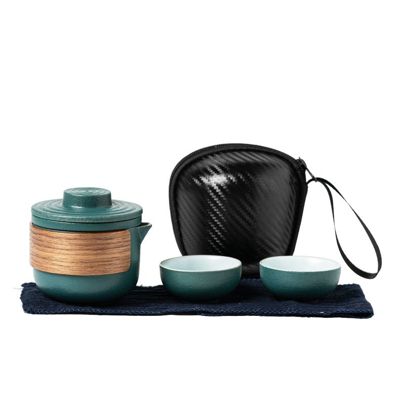 Japanese portable travel tea set