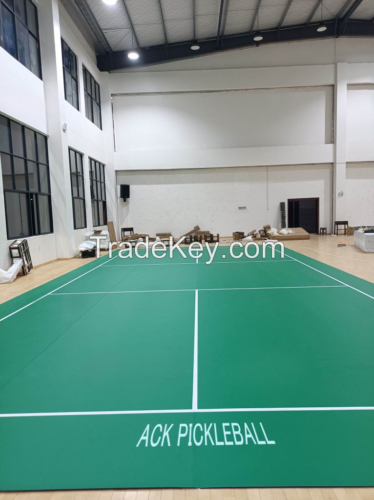 professional pickleball flooring for indoor usage