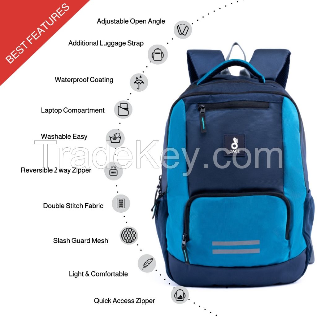 Dace Alluring Daybag Casual Waterproof Laptop Backpack/Office Bag/School Bag/College Bag/Business Bag/Unisex Travel Backpack