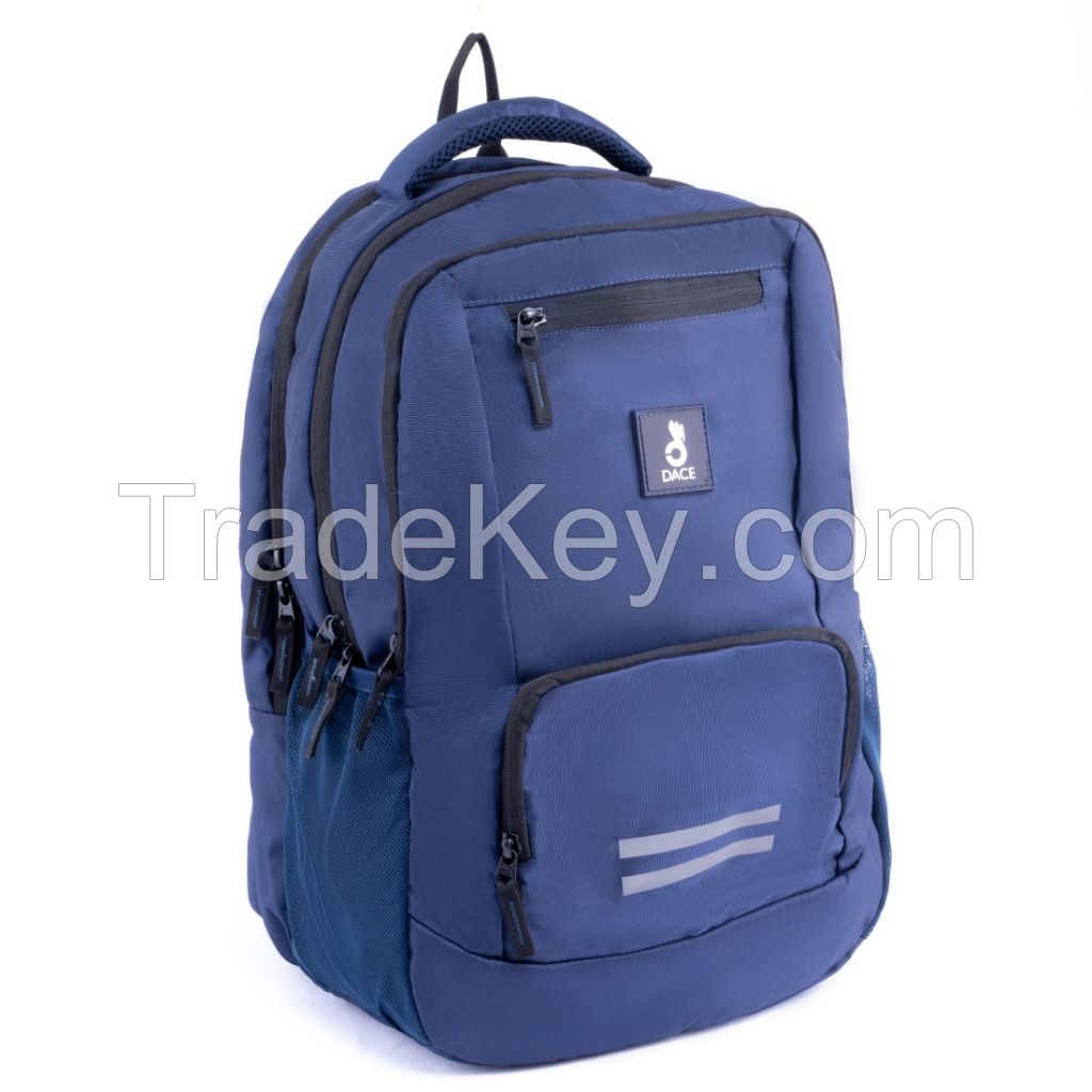 Dace Grace Blue Casual Waterproof Laptop Backpack/Office Bag/School Bag/College Bag/Business Bag/Unisex Travel Backpack