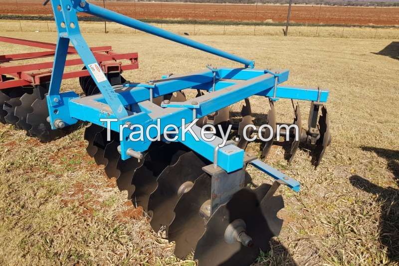 Special Crop Equipment, Tractor Backhoe, Disc Plough.