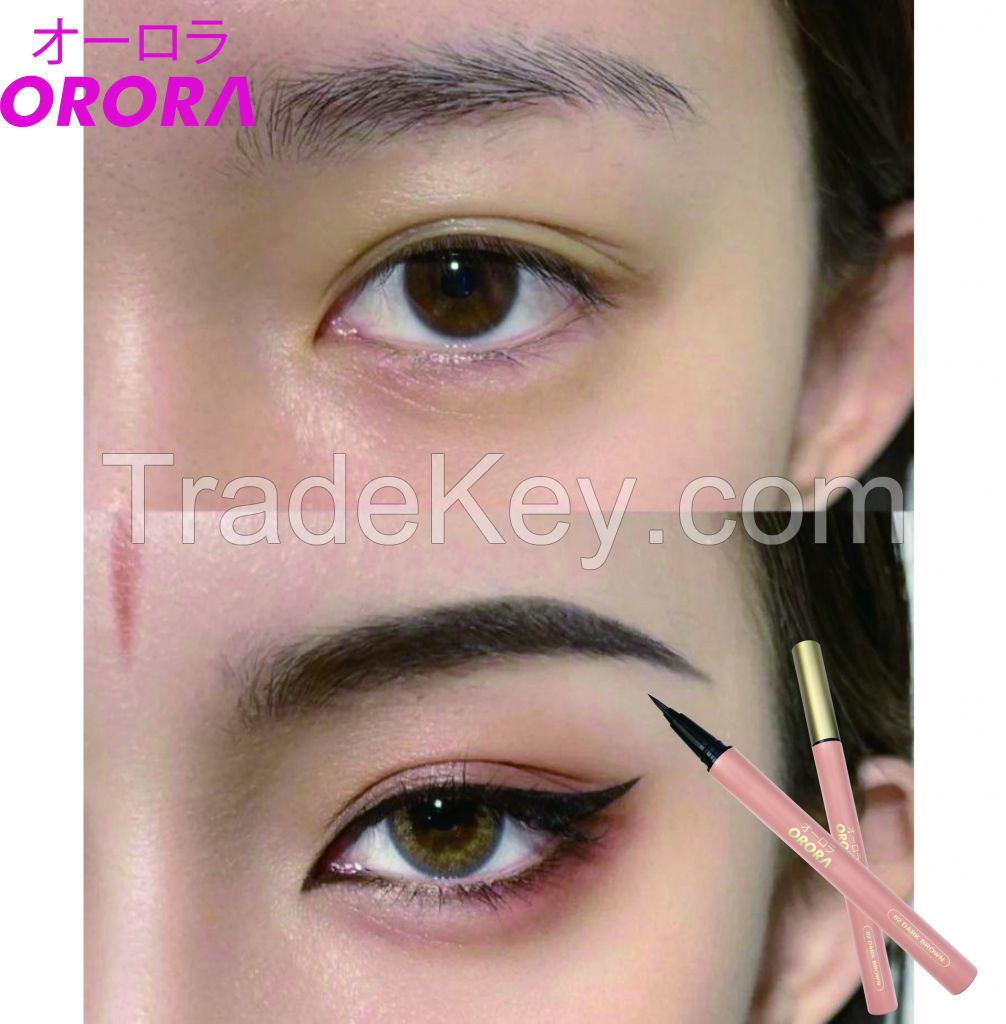 0.1mm Ink Pen Eyeliner(Dark Brown/Black)