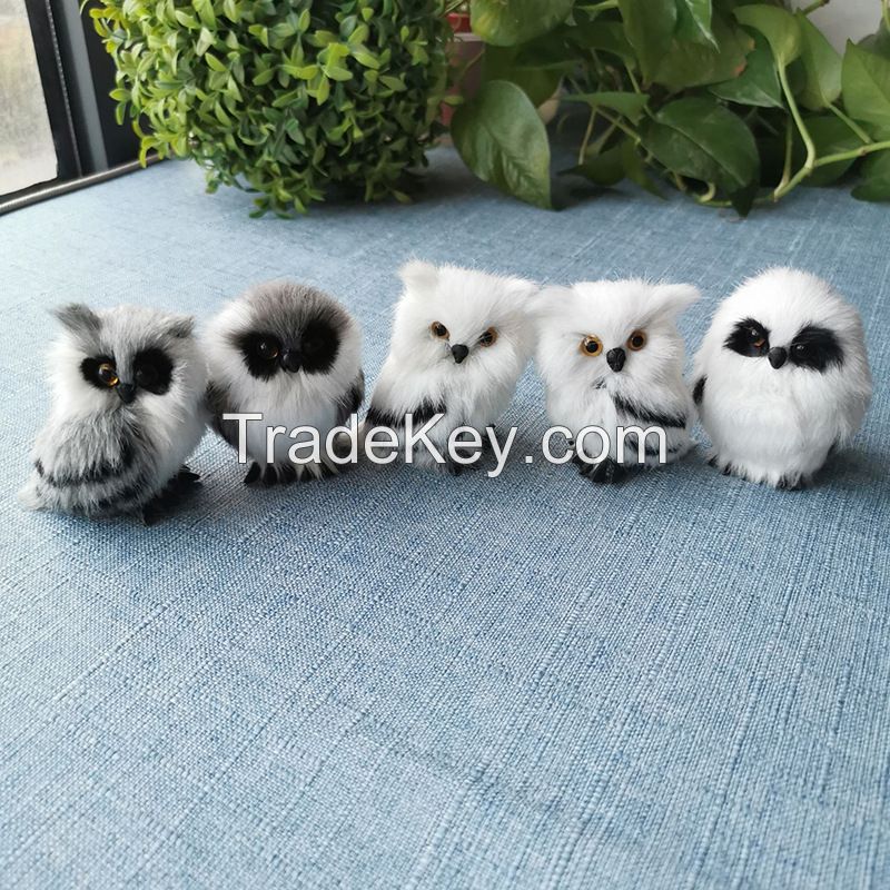 Hanging Decorations Tv Fur Model Crafts Children's Gifts Simulation Cat For Home Accessories