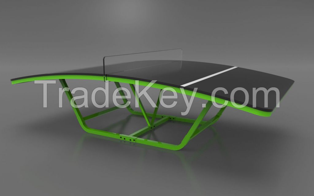 football table compatible with teqball