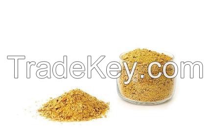 Soybean meal, improved, obtained from shelled soybeans