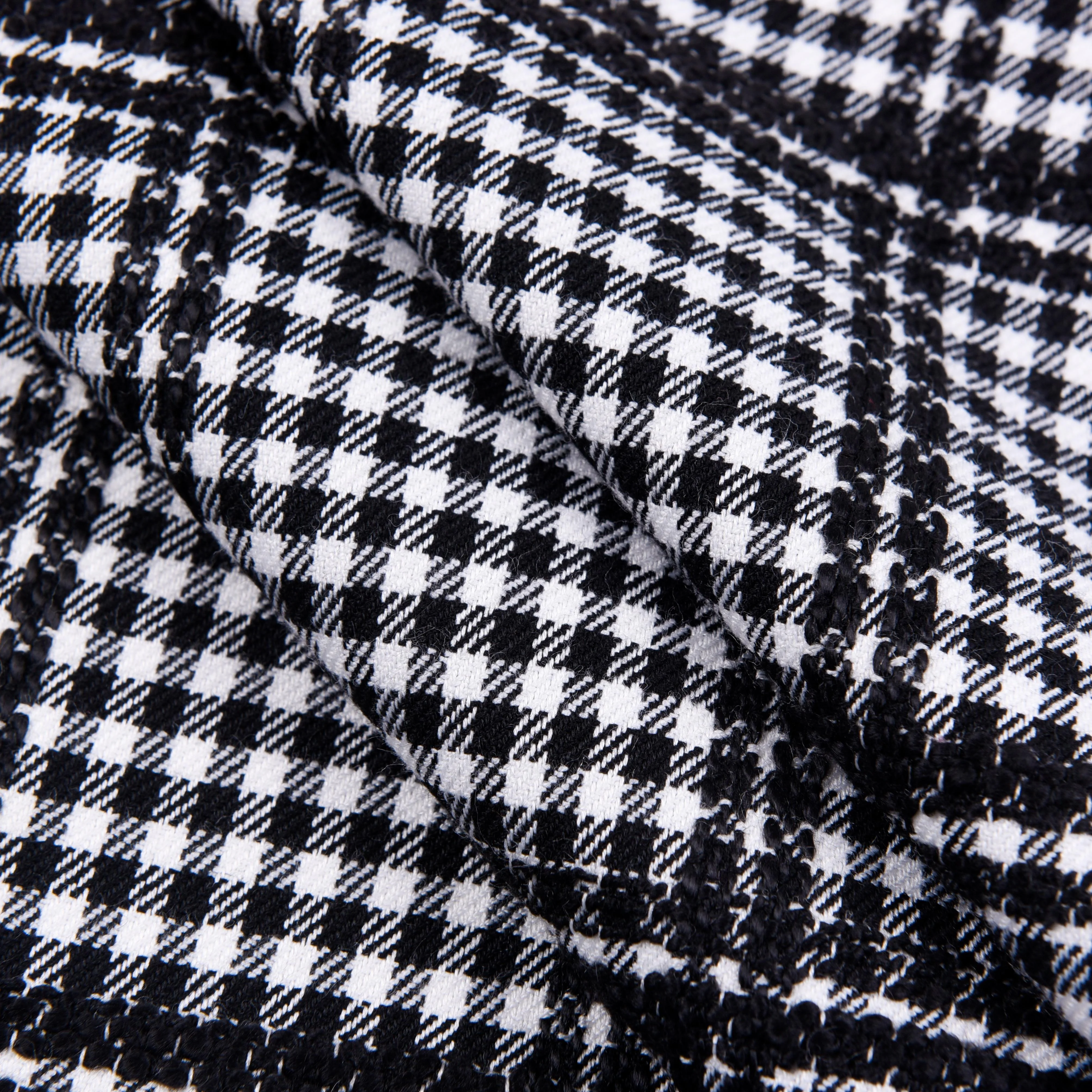 Mono tweed plaid