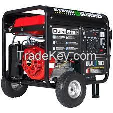 DuroStar Dual Fuel Hybrid Generator w- Electric Start DS10000EH 10,000-Watt 18-Hp