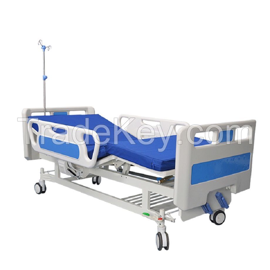 Patient Hospital Beds Two Function Manual 2 Crank Hospital Bed with Mattress