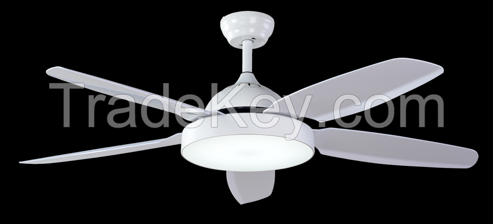Mordern 1012 ABS blades ceiling fan with light