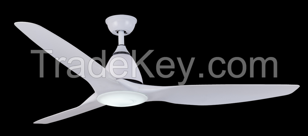 52 Inch Indoor Light Ceiling Fan with Remote Control Led Lamp DC Motor