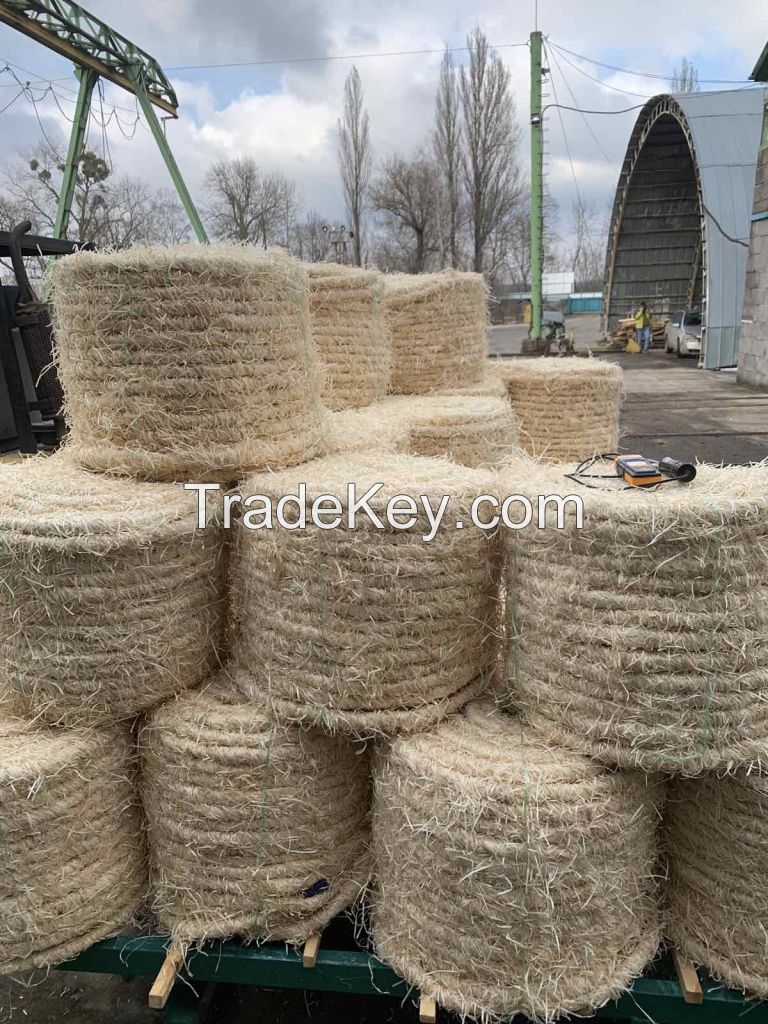 Wood Wool Rope, Holzwolle Seil