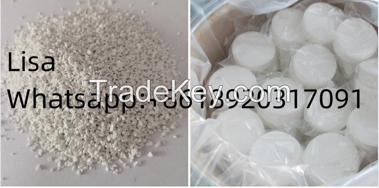 SDIC 8-30 Mesh Granular Water Chemicals  SDIC 60% Sodium Dichloroisocyanurate Granular