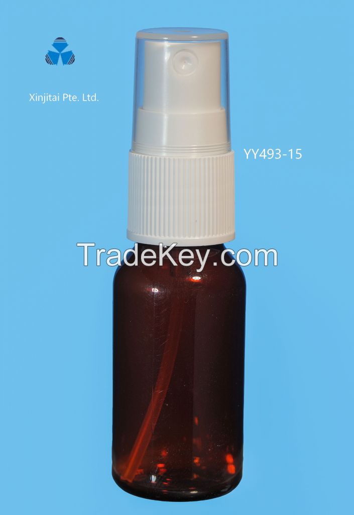 PET Spray Bottle Mist Sprayer Bottle Medical Pharmaceutcal Packaging XINJITAI Plastic Bottles