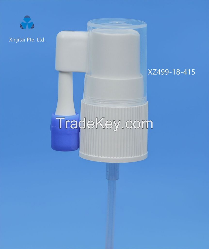 Oral Sprayer Throat Spray Pump for Oral Buccal Application xinjitai sprayer