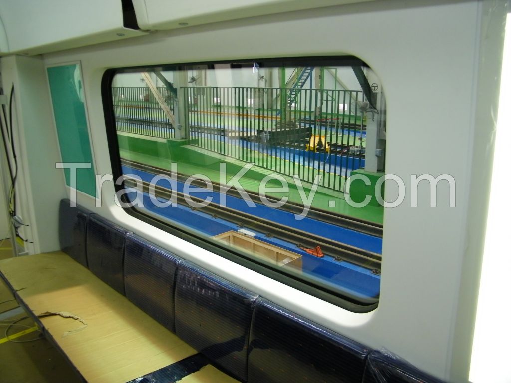 fiberglass train interior