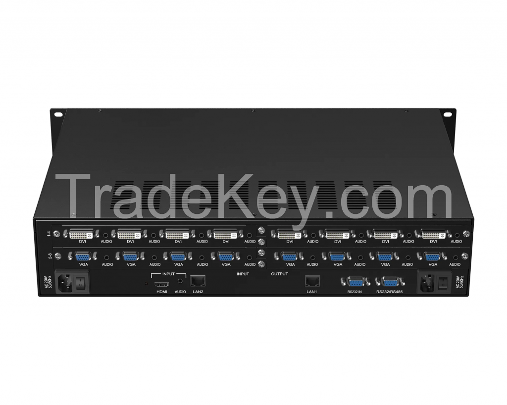 4K 60hz Hybrid Matrix Switcher Module Case 8x8 8 in 8 Out