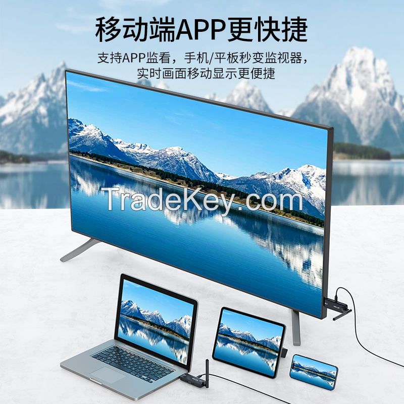 100m 1080p HDMI Wireless Transmitter and Receiver, MT-VIKI Portable Wireless HDMI Extender with Mobile APP Screen Display