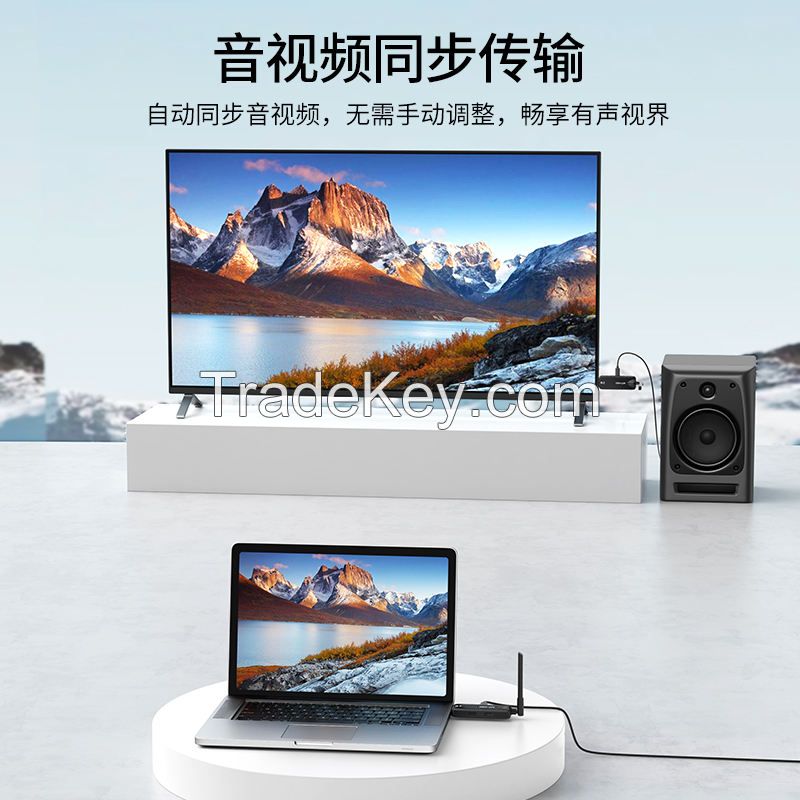 100m 1080p HDMI Wireless Transmitter and Receiver, MT-VIKI Portable Wireless HDMI Extender with Mobile APP Screen Display